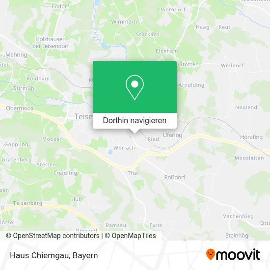 Haus Chiemgau Karte