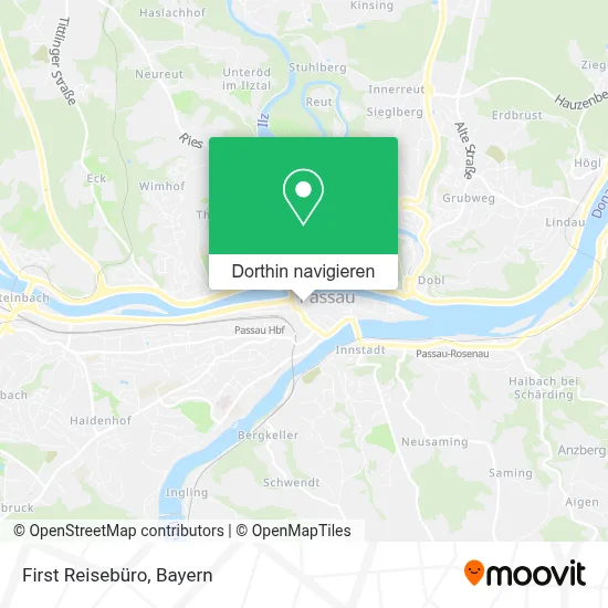 First Reisebüro Karte