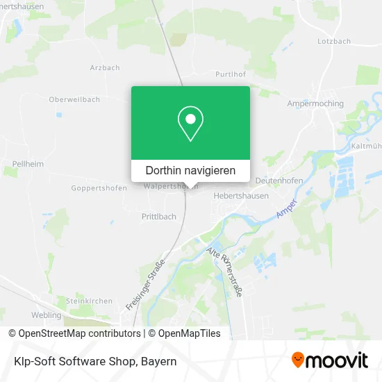 Klp-Soft Software Shop Karte