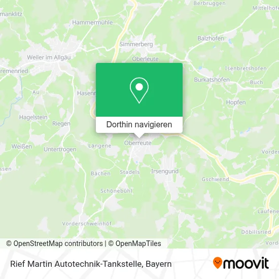 Rief Martin Autotechnik-Tankstelle Karte