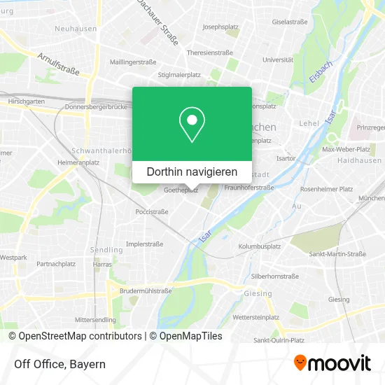 Off Office Karte