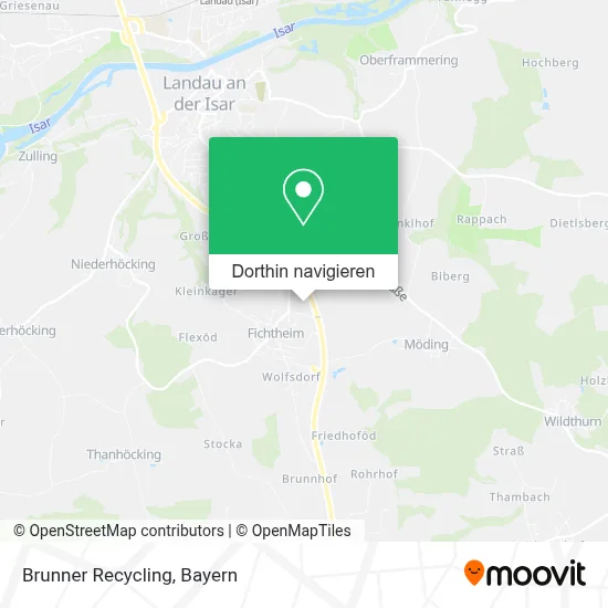 Brunner Recycling Karte