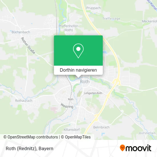 Roth (Rednitz) Karte