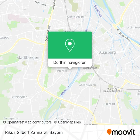 Rikus Gilbert Zahnarzt Karte