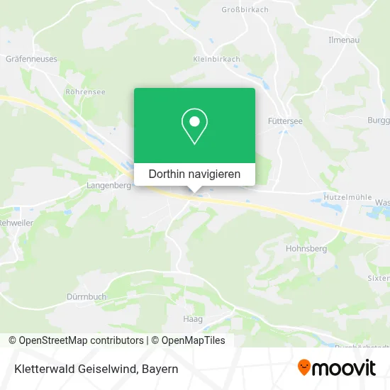 Kletterwald Geiselwind Karte