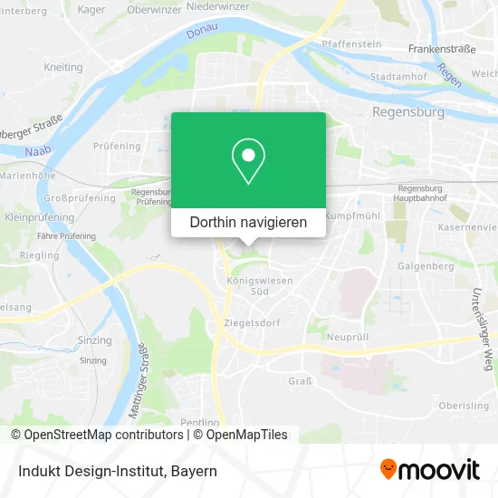 Indukt Design-Institut Karte