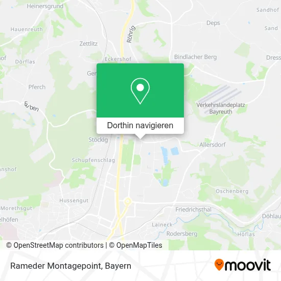 Rameder Montagepoint Karte