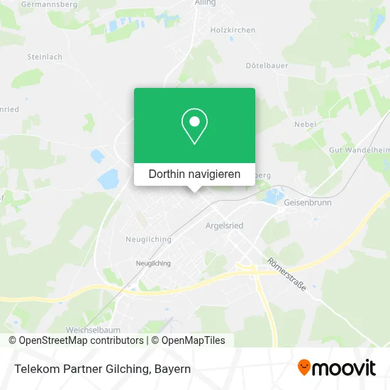 Telekom Partner Gilching Karte