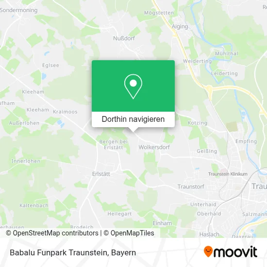 Babalu Funpark Traunstein Karte