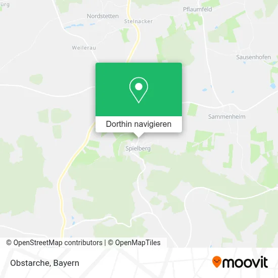 Obstarche Karte