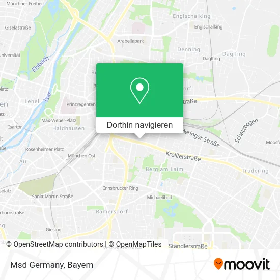 Msd Germany Karte