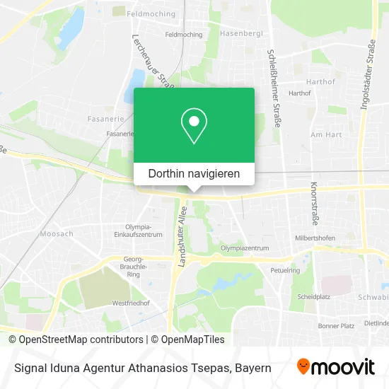 Signal Iduna Agentur Athanasios Tsepas Karte