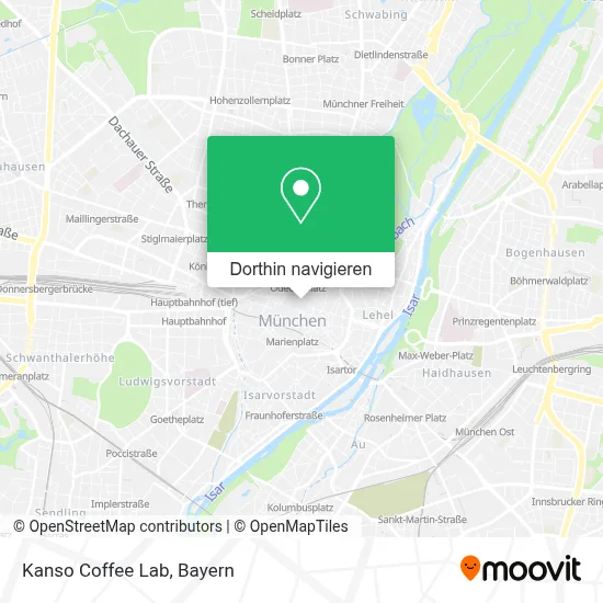 Kanso Coffee Lab Karte