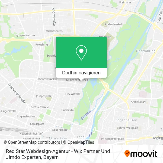 Red Star Webdesign-Agentur - Wix Partner Und Jimdo Experten Karte