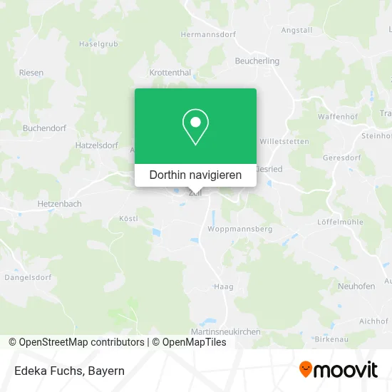 Edeka Fuchs Karte