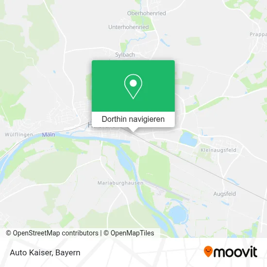 Auto Kaiser Karte