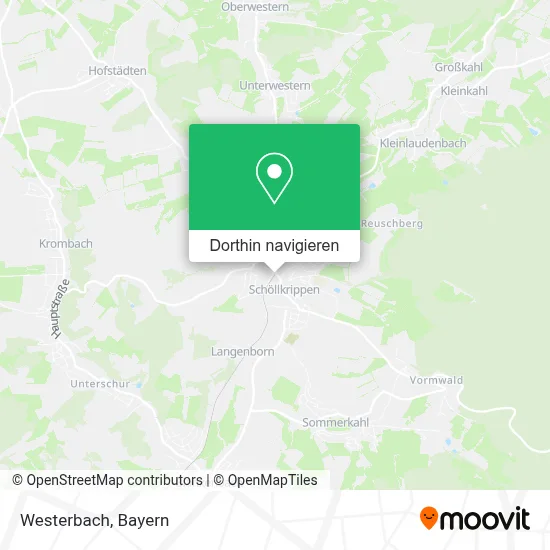 Westerbach Karte