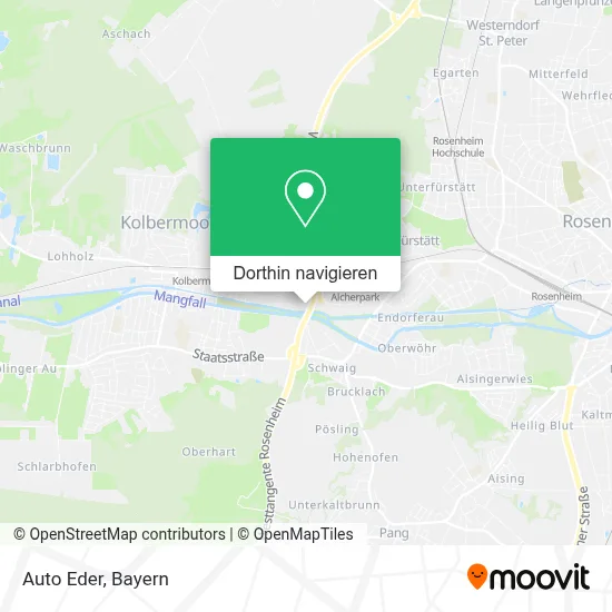 Auto Eder Karte