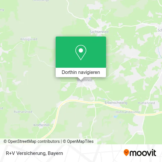 R+V Versicherung Karte