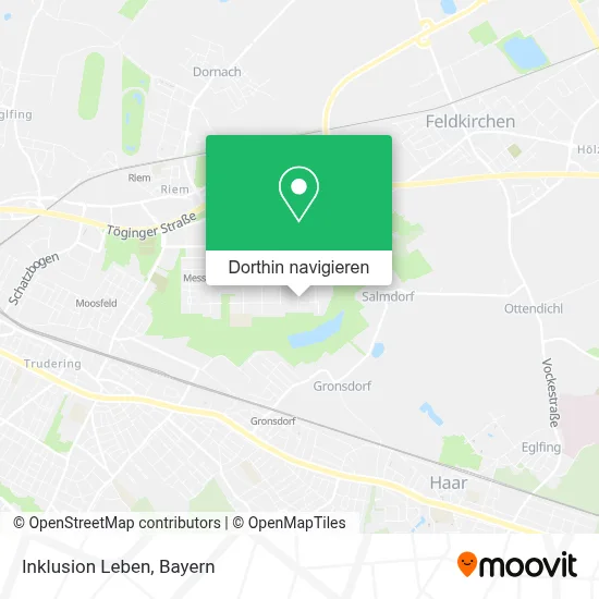 Inklusion Leben Karte