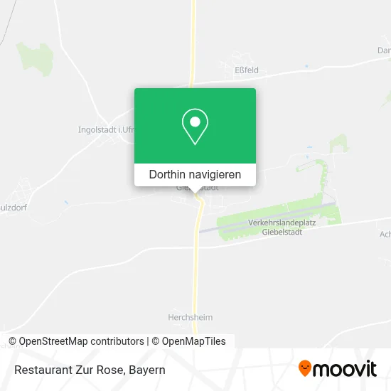 Restaurant Zur Rose Karte