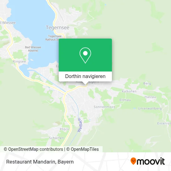 Restaurant Mandarin Karte