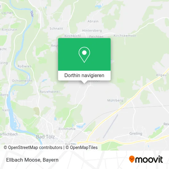 Ellbach Moose Karte