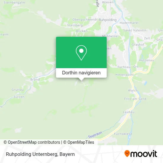 Ruhpolding Unternberg Karte