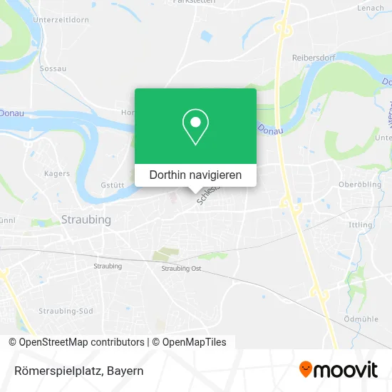 Römerspielplatz Karte
