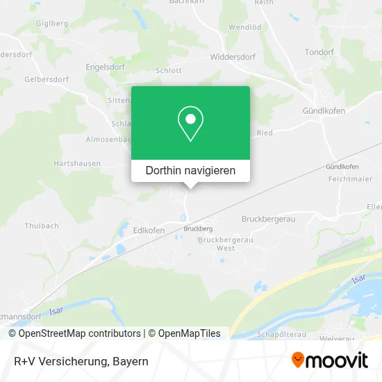R+V Versicherung Karte