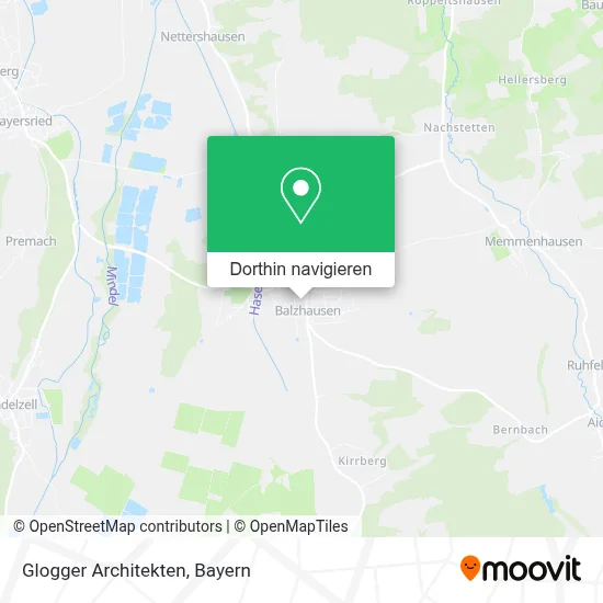 Glogger Architekten Karte