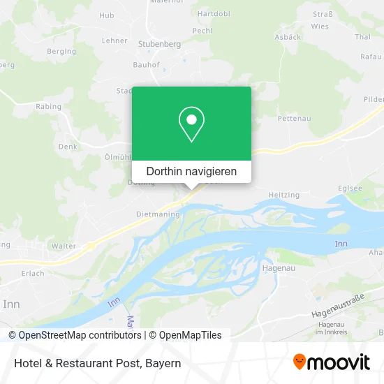 Hotel & Restaurant Post Karte
