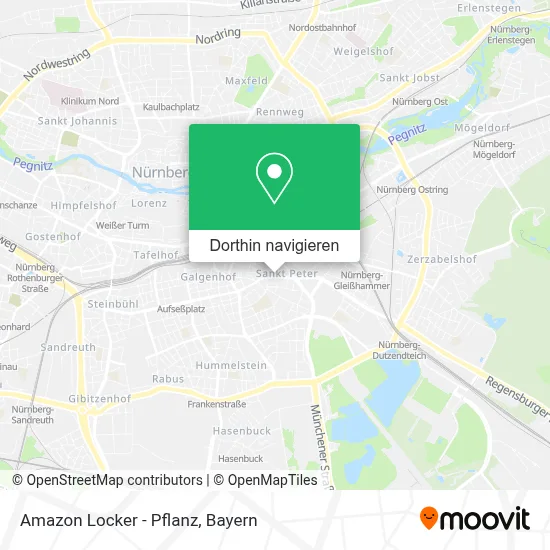 Amazon Locker - Pflanz Karte