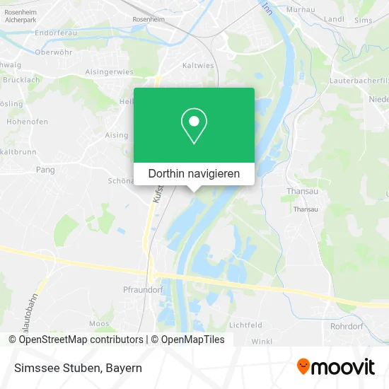 Simssee Stuben Karte