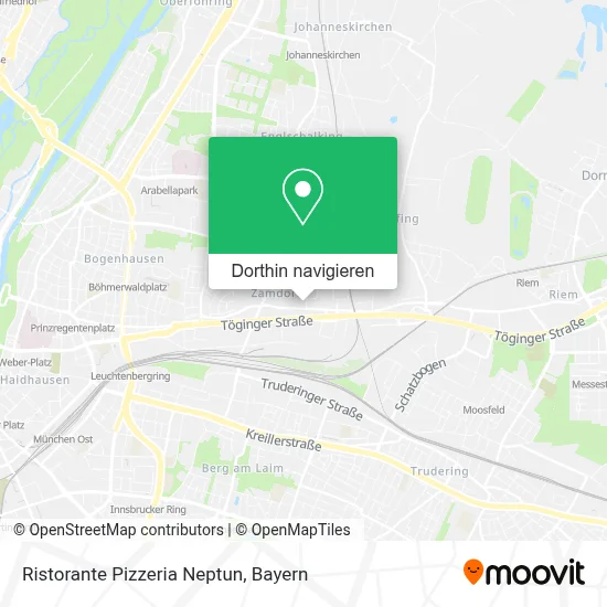 Ristorante Pizzeria Neptun Karte