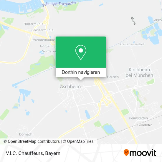 V.I.C. Chauffeurs Karte