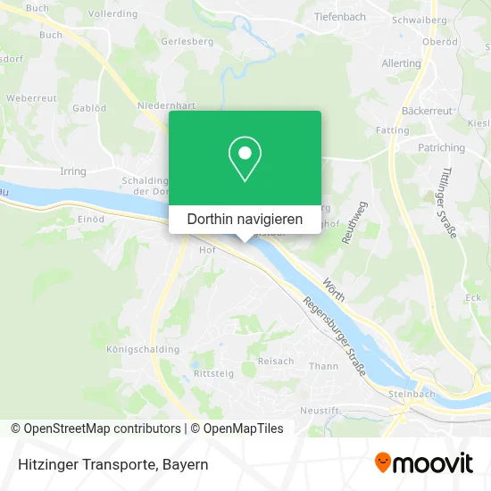 Hitzinger Transporte Karte