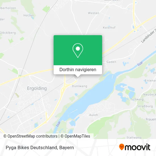 Pyga Bikes Deutschland Karte