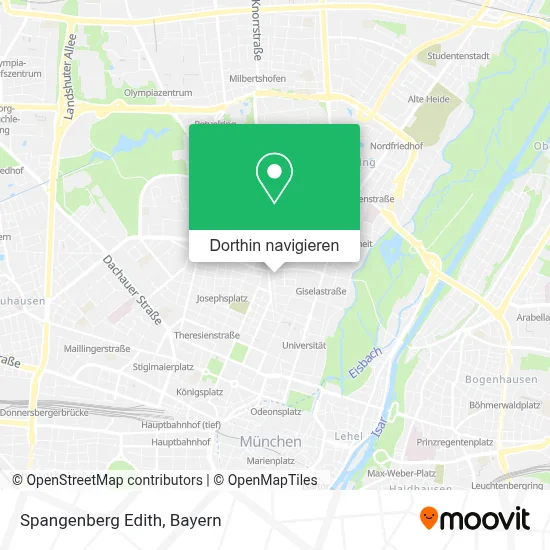 Spangenberg Edith Karte