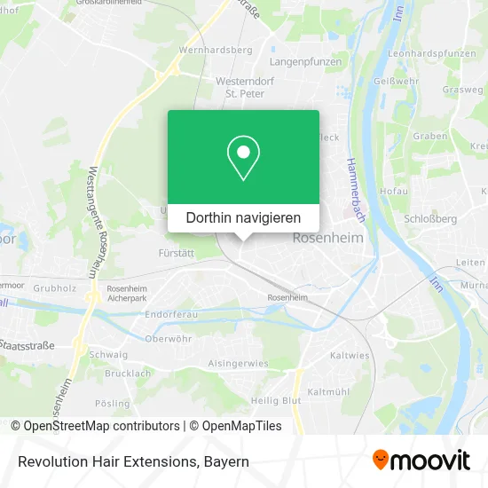 Revolution Hair Extensions Karte