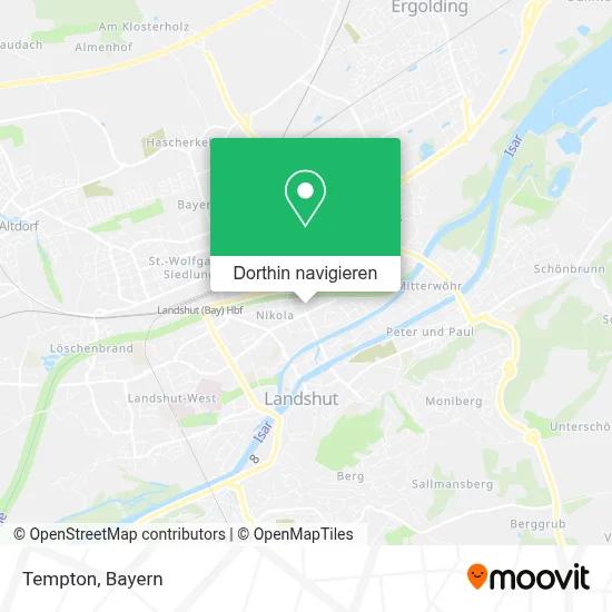 Tempton Karte