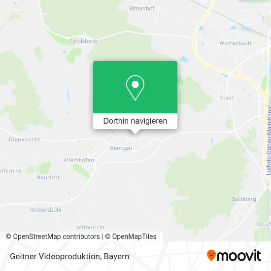 Geitner Videoproduktion Karte