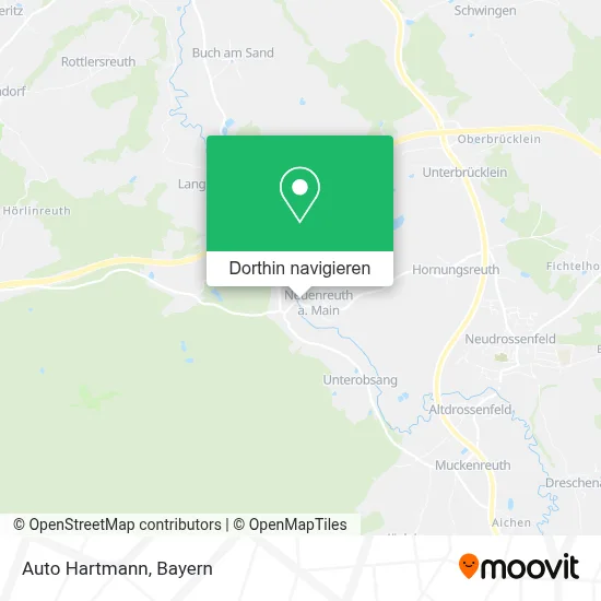 Auto Hartmann Karte