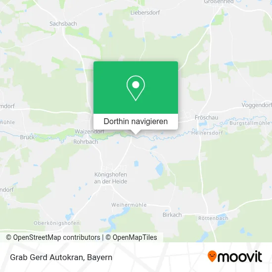 Grab Gerd Autokran Karte