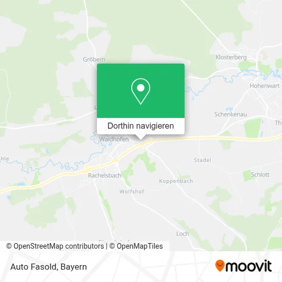 Auto Fasold Karte