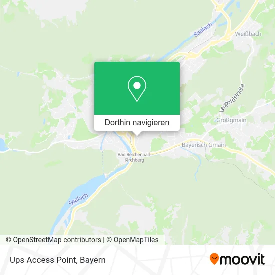 Ups Access Point Karte