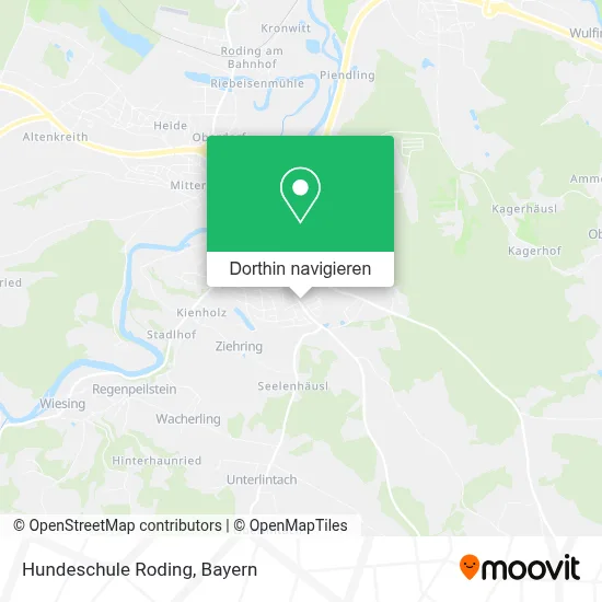 Hundeschule Roding Karte