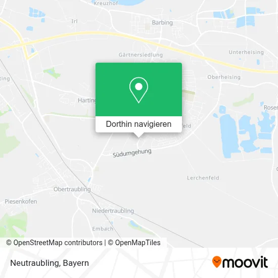 Neutraubling Karte