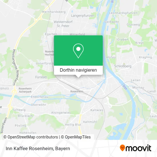 Inn Kaffee Rosenheim Karte