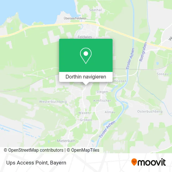 Ups Access Point Karte